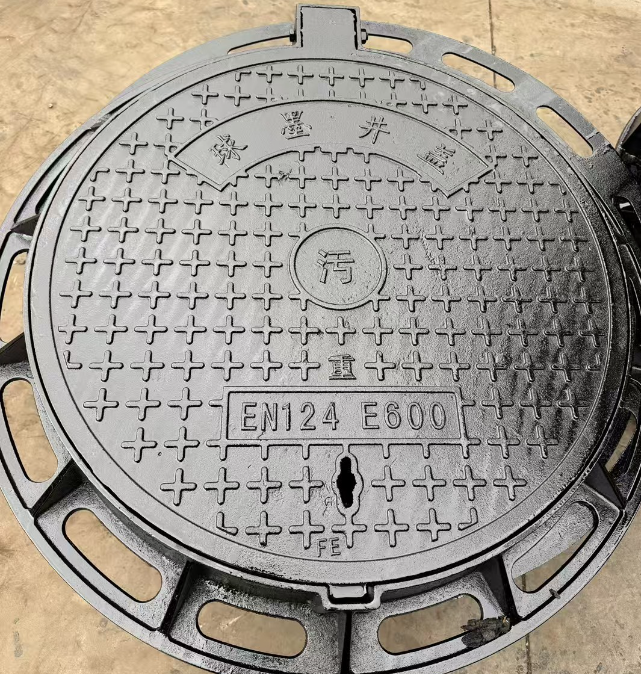 站前球墨铸铁五防井盖展示